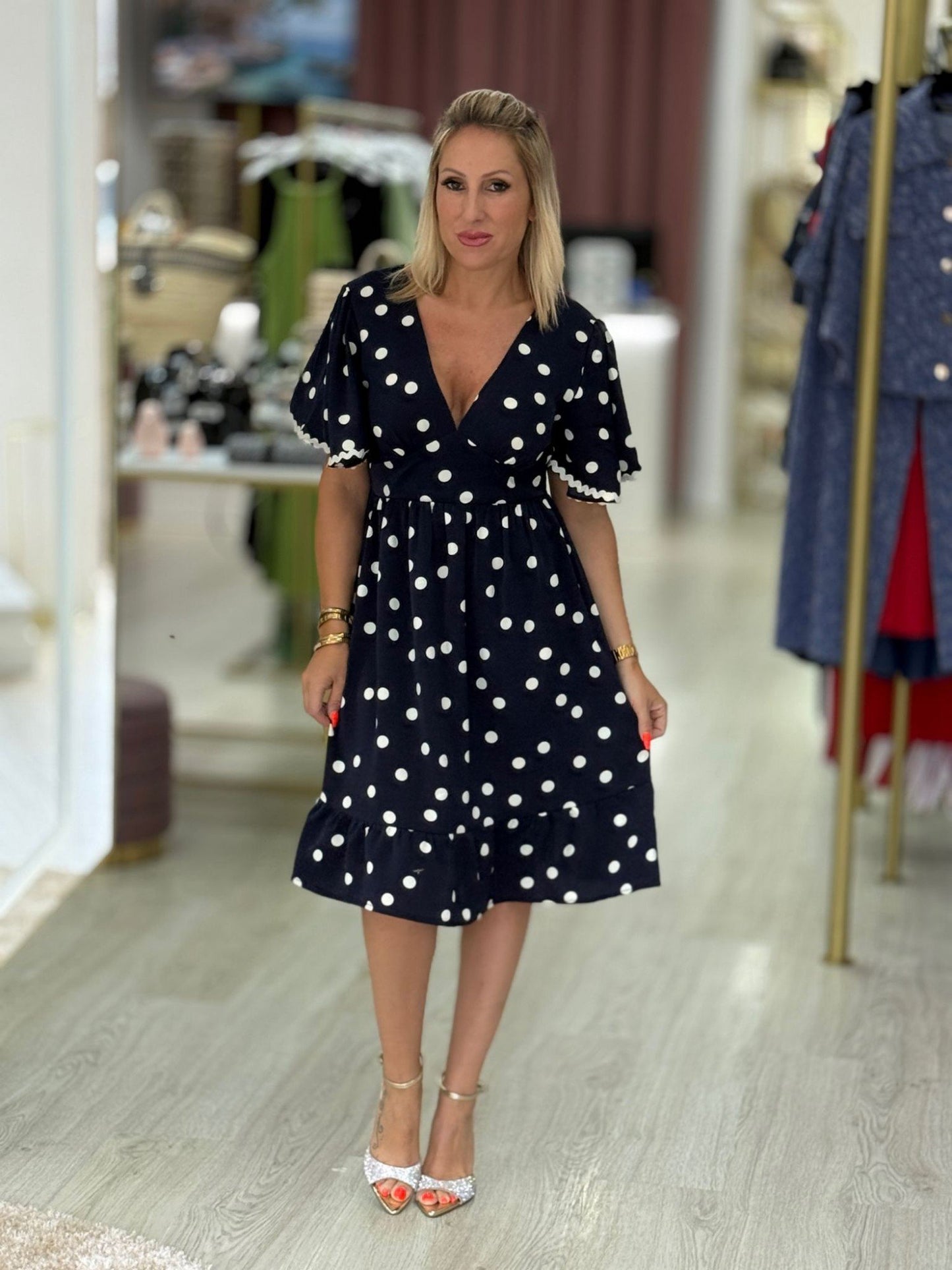 Vestido bolinhas