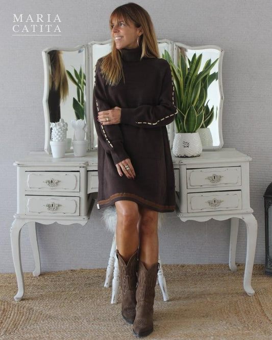 Vestido de malha