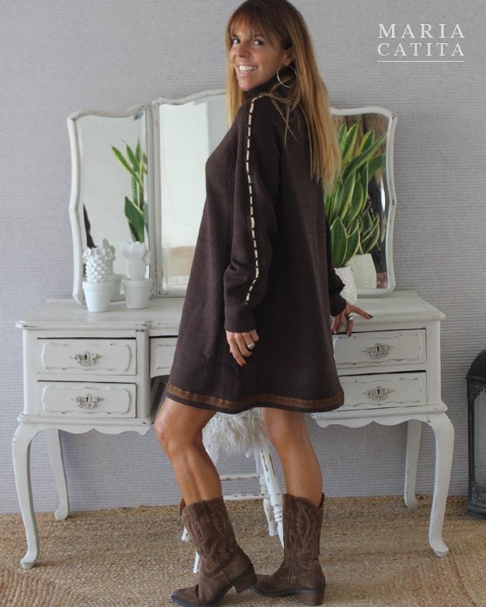 Vestido de malha