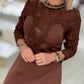 Vestido cetim com renda