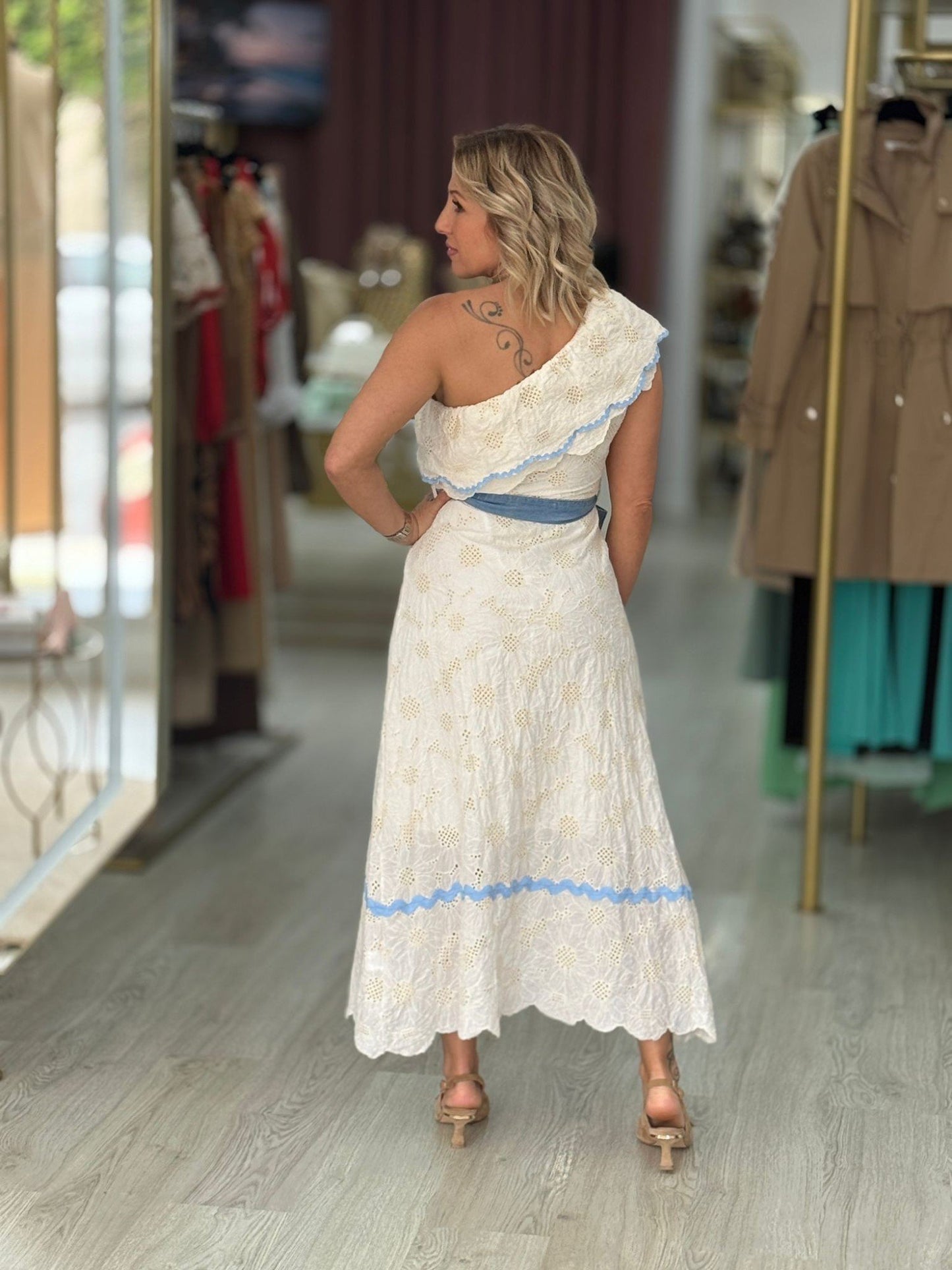 Vestido bordado