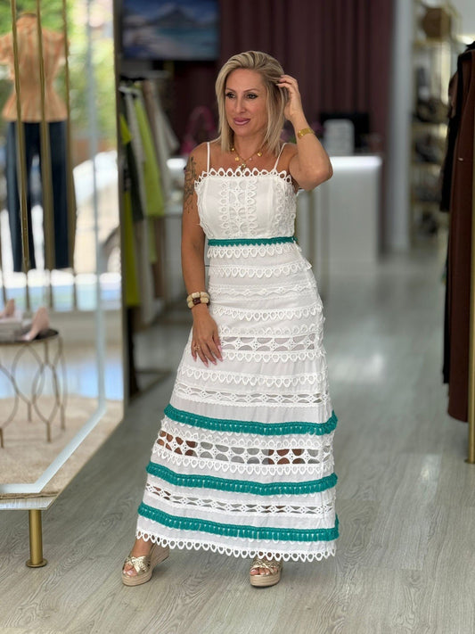 Vestido com bordado