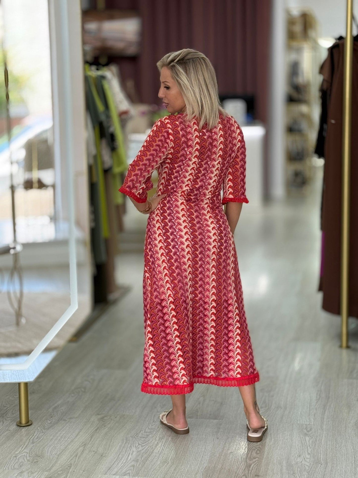 Vestido crochet