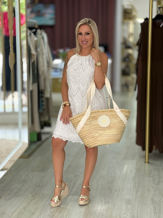 Vestido bordado