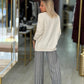 Camisola oversize com estrela