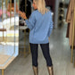 Camisola leopardo com lantejoulas