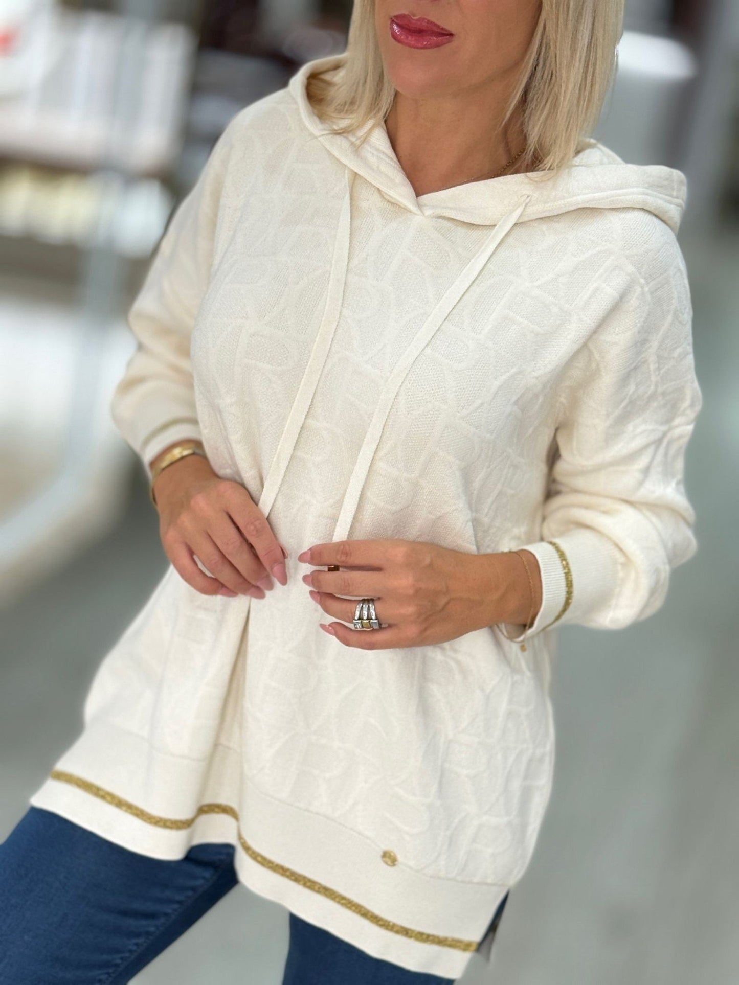 Camisola com relevos