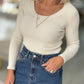 Camisola canelada com chapa r (+ cores)