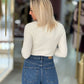 Camisola canelada com chapa r (+ cores)