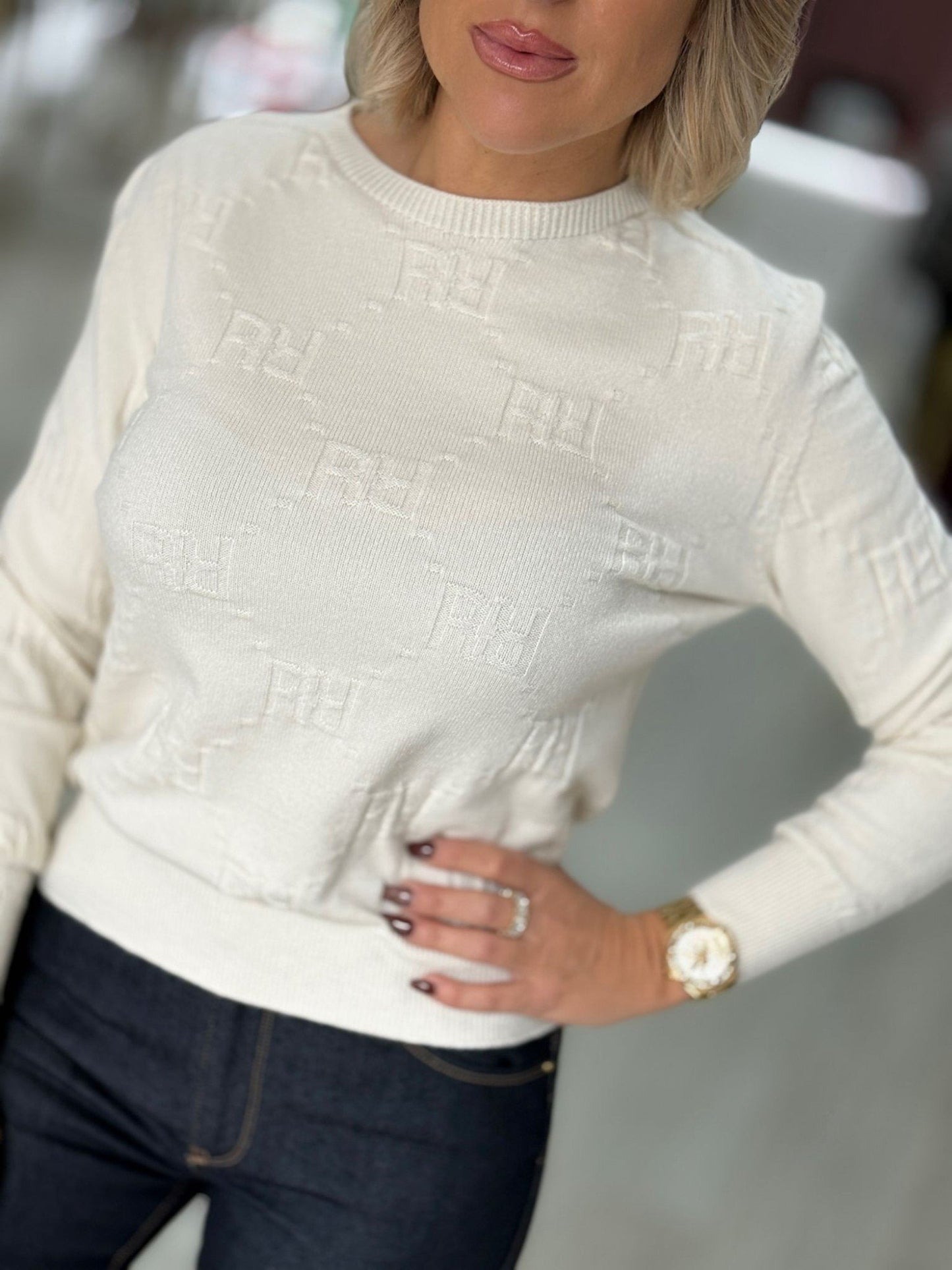 Camisola com relevos r (+ cores)