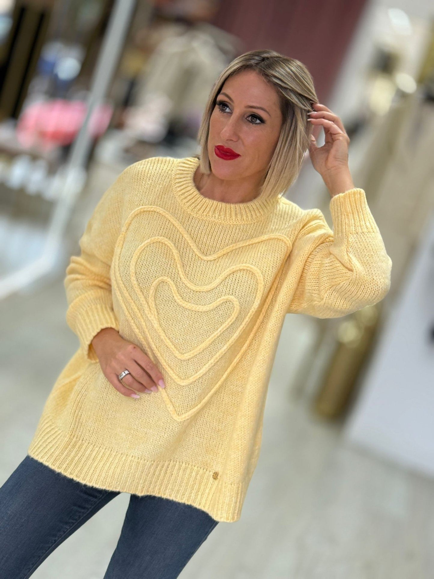 Camisola bordado coração (+ cores)