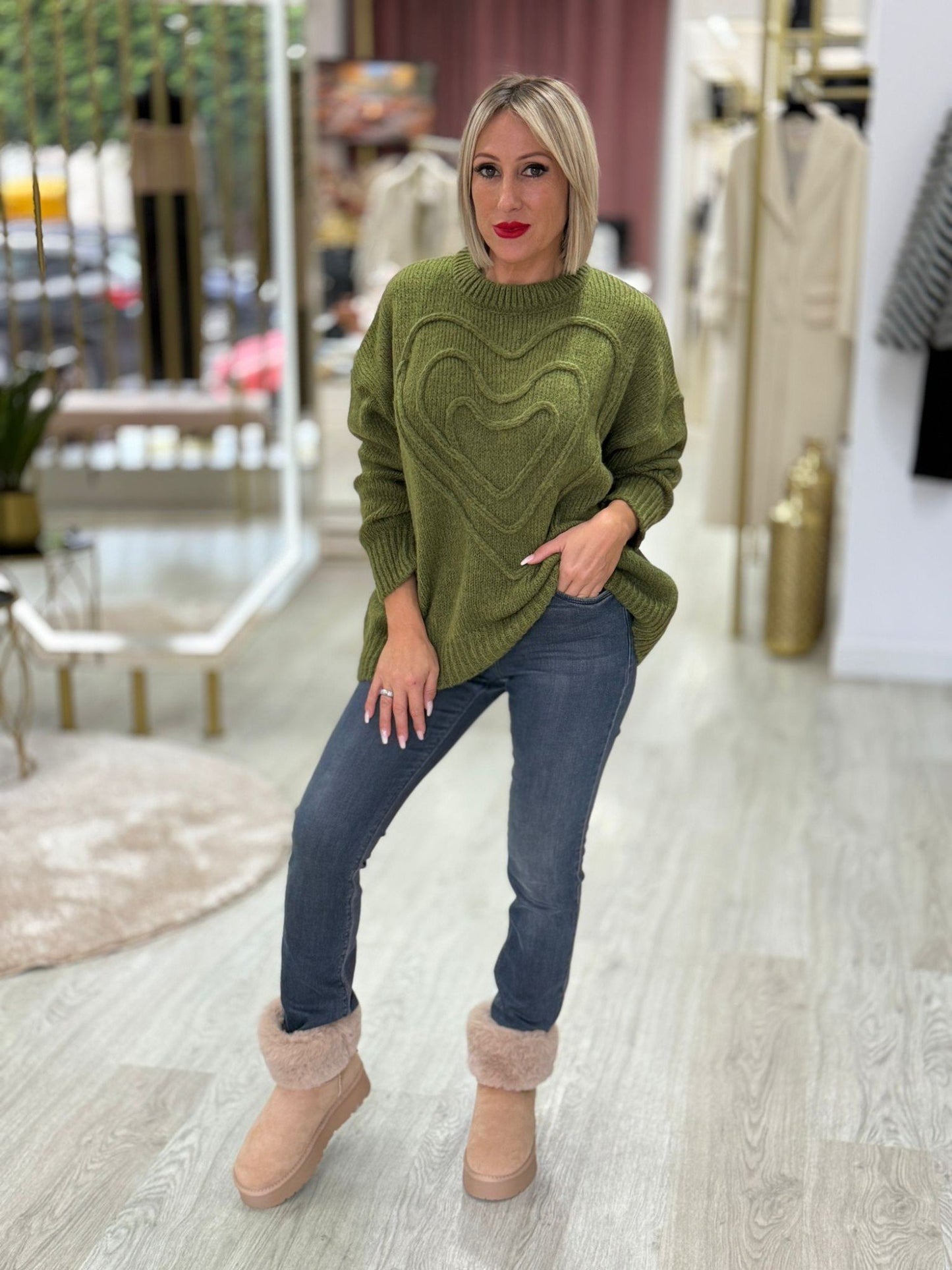 Camisola bordado coração (+ cores)