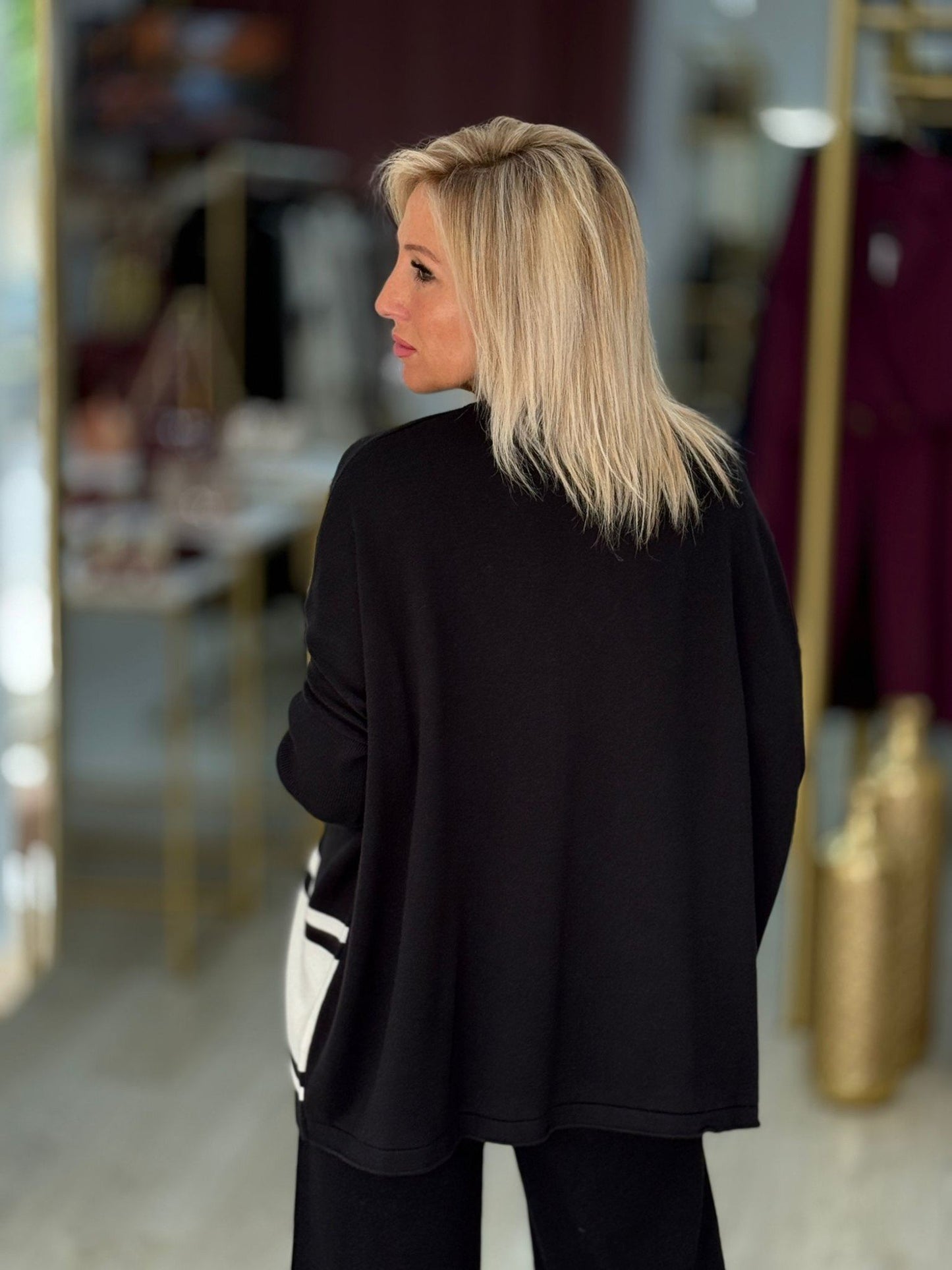 Camisola oversize riscas (+ cores)