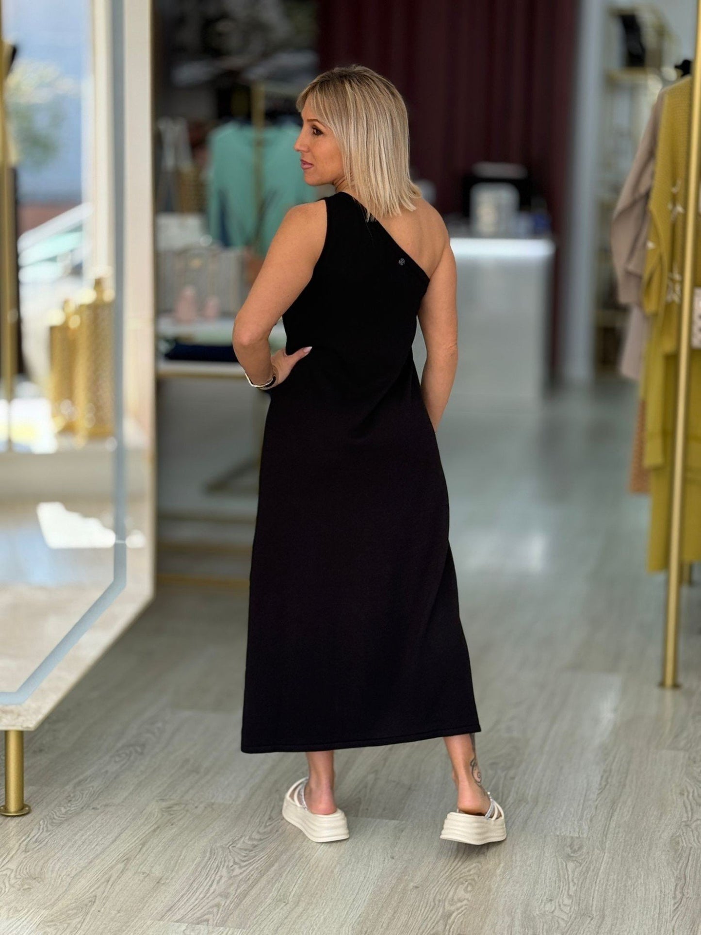 Vestido comprido riscas (+ cores)