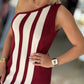 Vestido comprido riscas (+ cores)