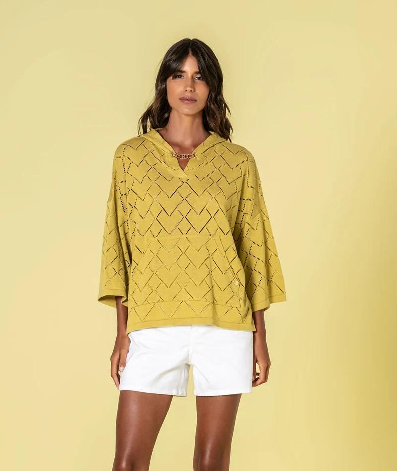 Camisola com corações perfurados (+ cores)