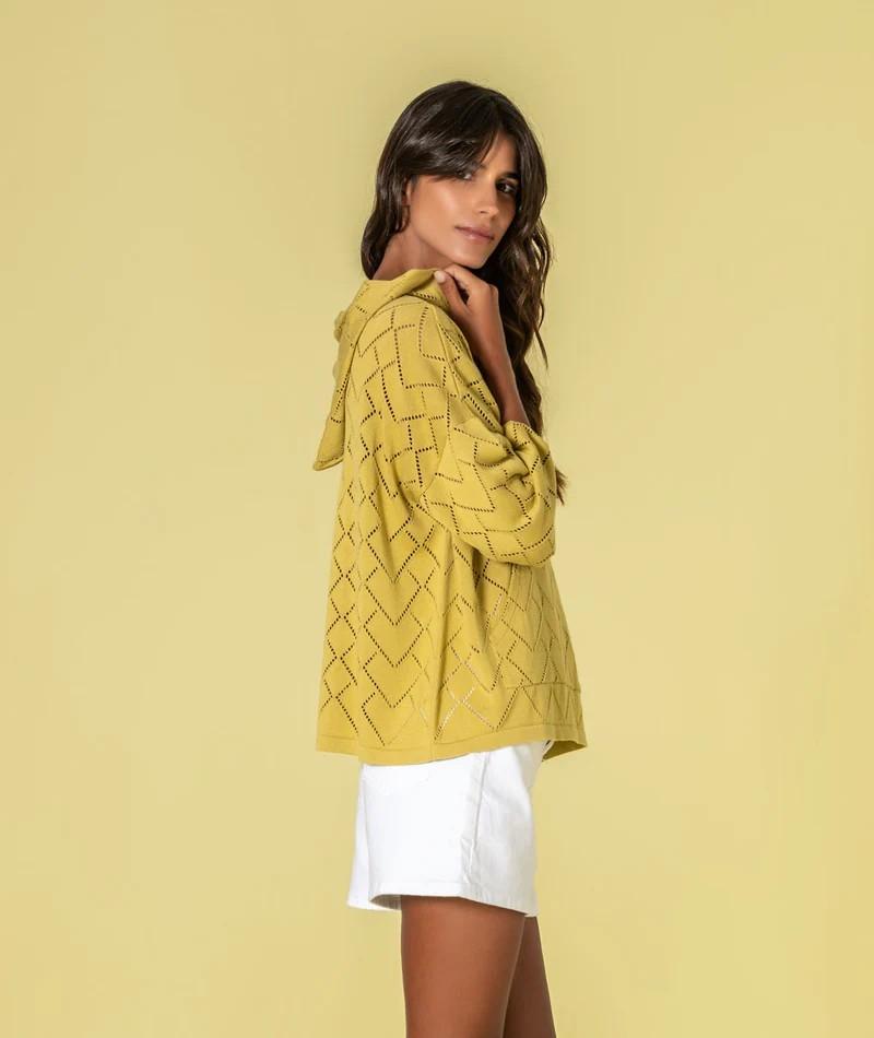 Camisola com corações perfurados (+ cores)