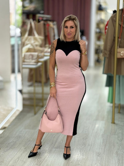 Vestido bicolor (+ cores)