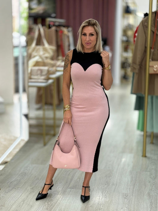Vestido bicolor (+ cores)