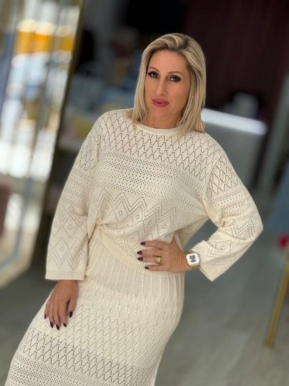 Camisola perfurada
