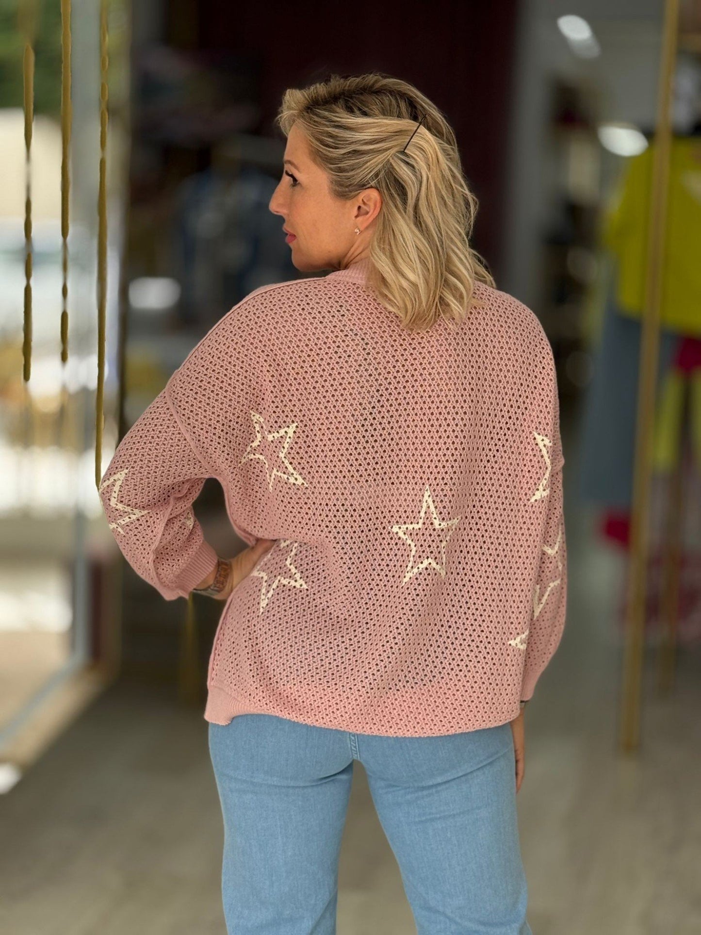 Camisola perfurada estrelas (+ cores)