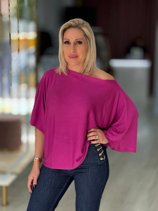 Camisola oversize decote redondo (+ cores)