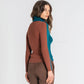 Camisola gola alta bicolor (+ cores)