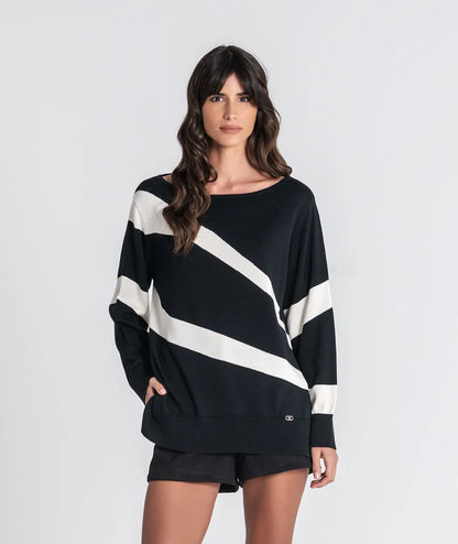 Camisola jacquard