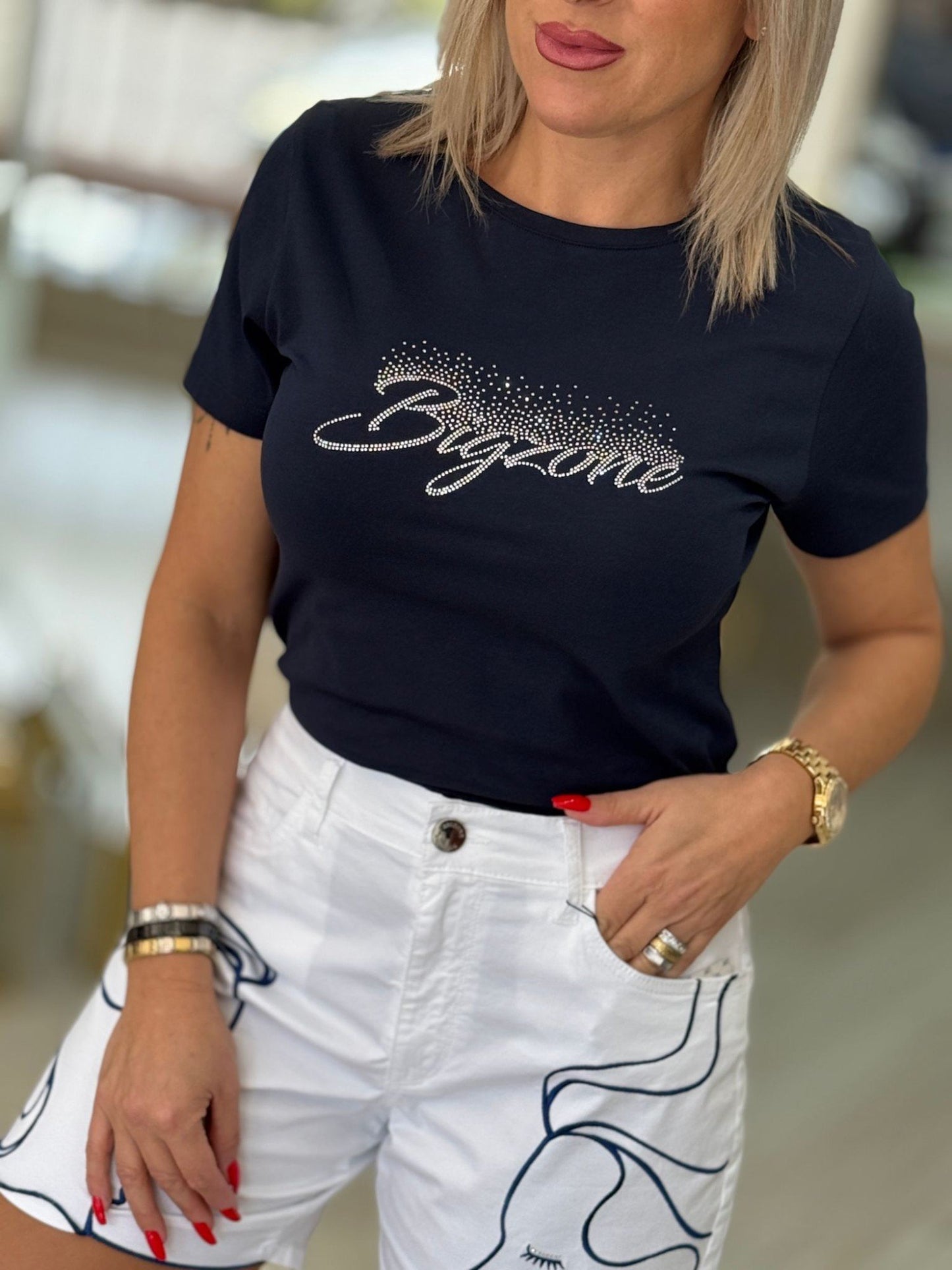 T-shirt strass (+ cores)