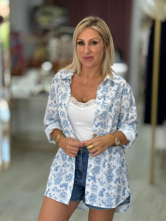 Camisa floral