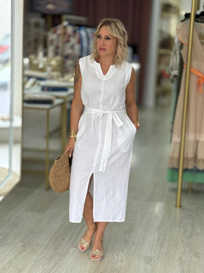 Vestido linho (+ cores)