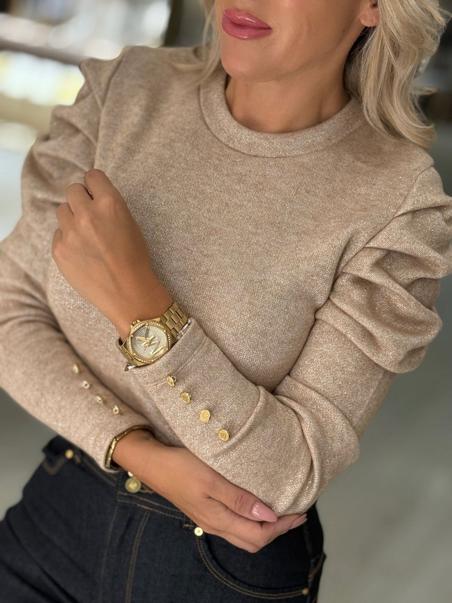 Camisola com lurex (+ cores)