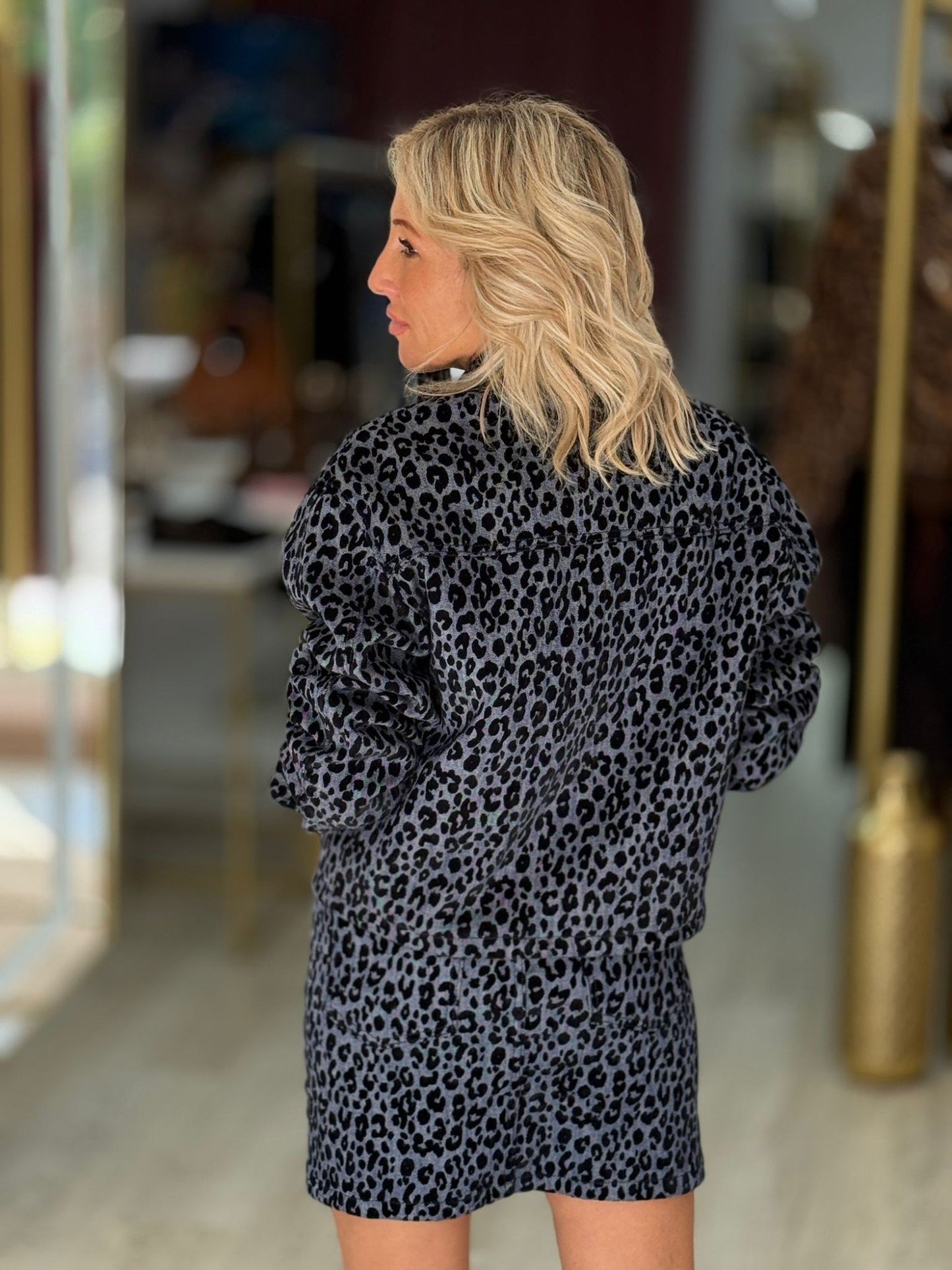 Blusão animal print