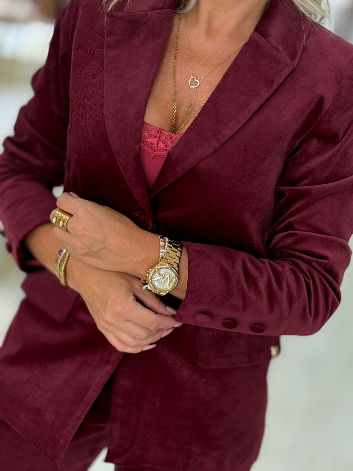 Blazer veludo