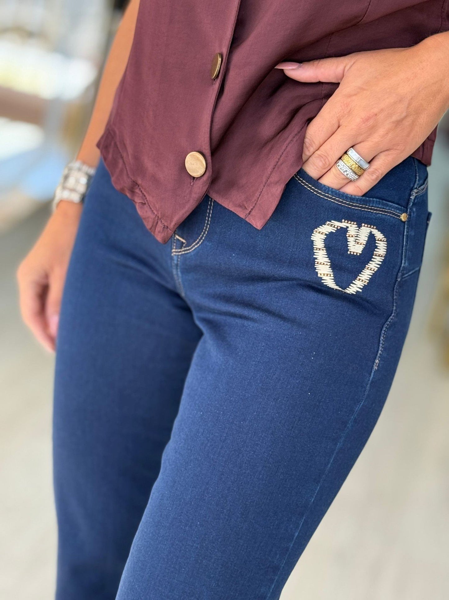 Calça lady slim
