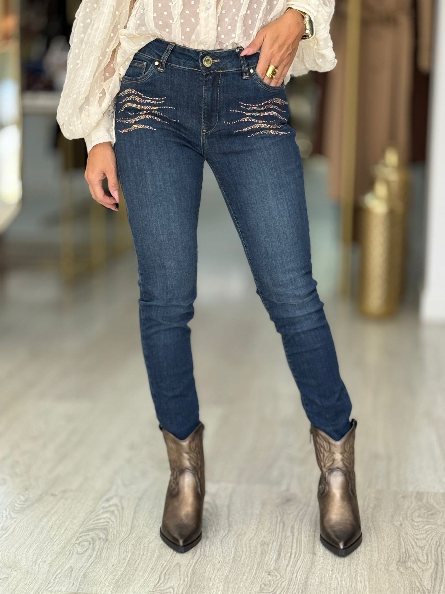Calça Skinny