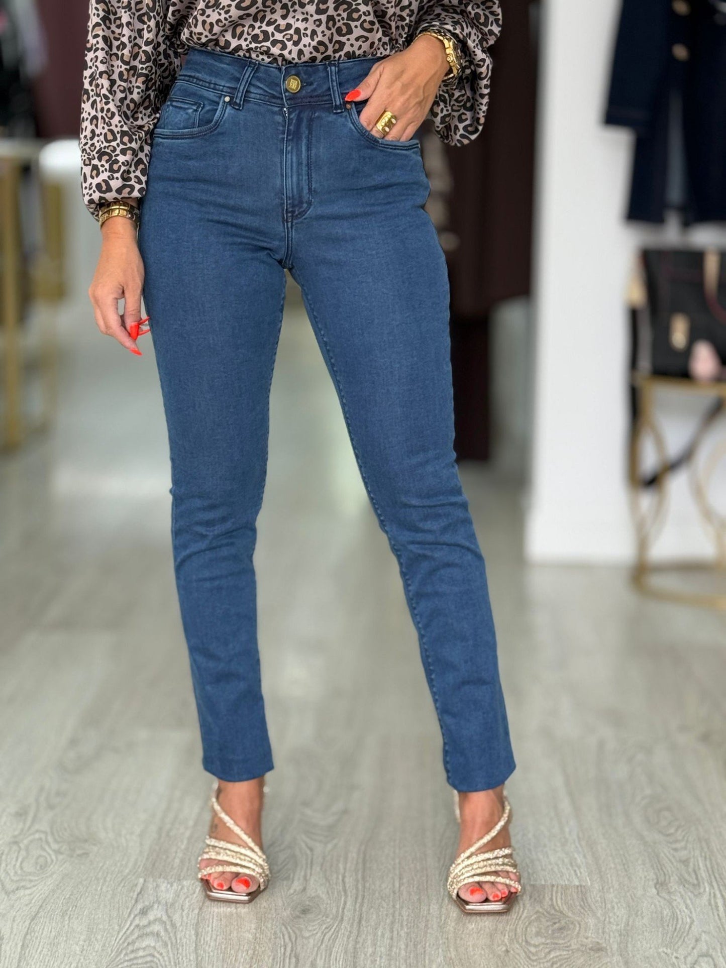 Calças de ganga slim fit