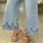 Jeans bordado