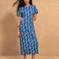 Vestido com recorte nas costas