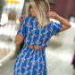 Vestido com recorte nas costas