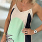 Vestido comprido estampado