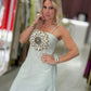 Vestido com maxi flor (+ cores)
