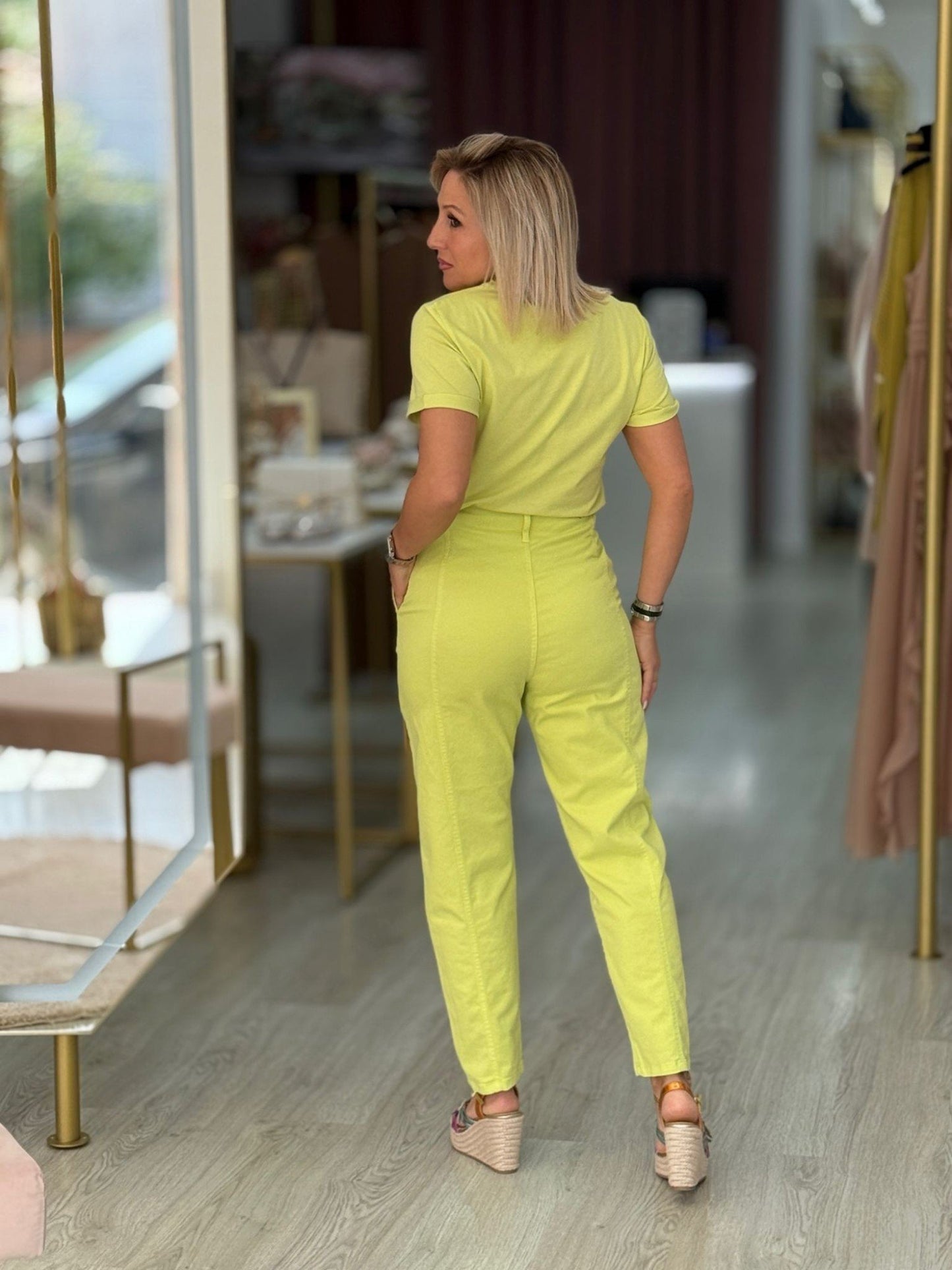 Calças slouchy