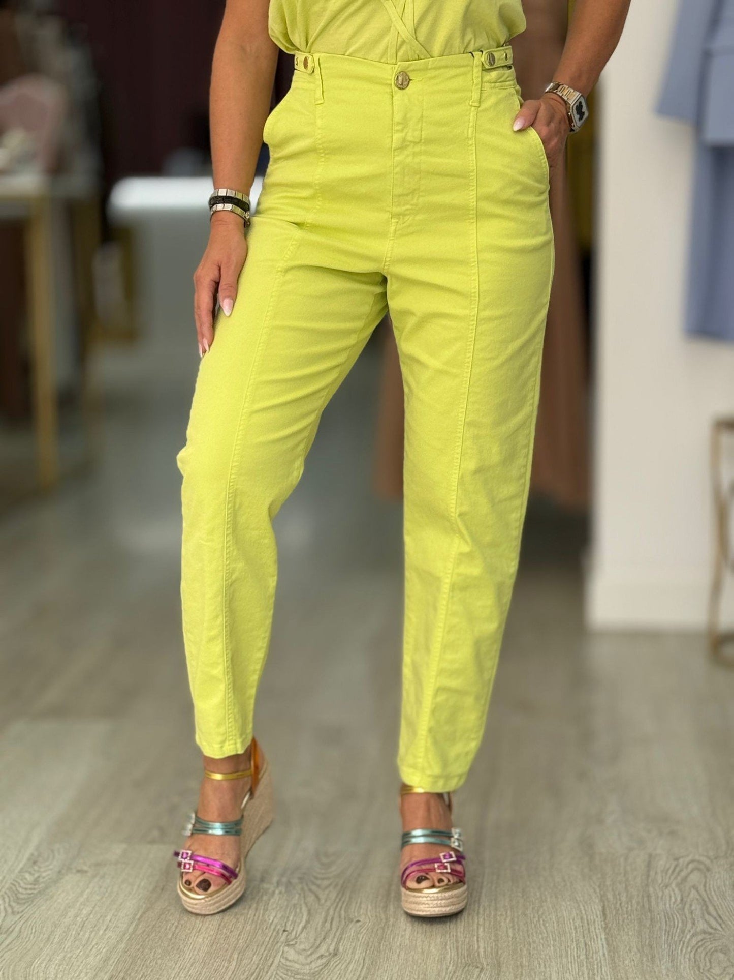 Calças slouchy