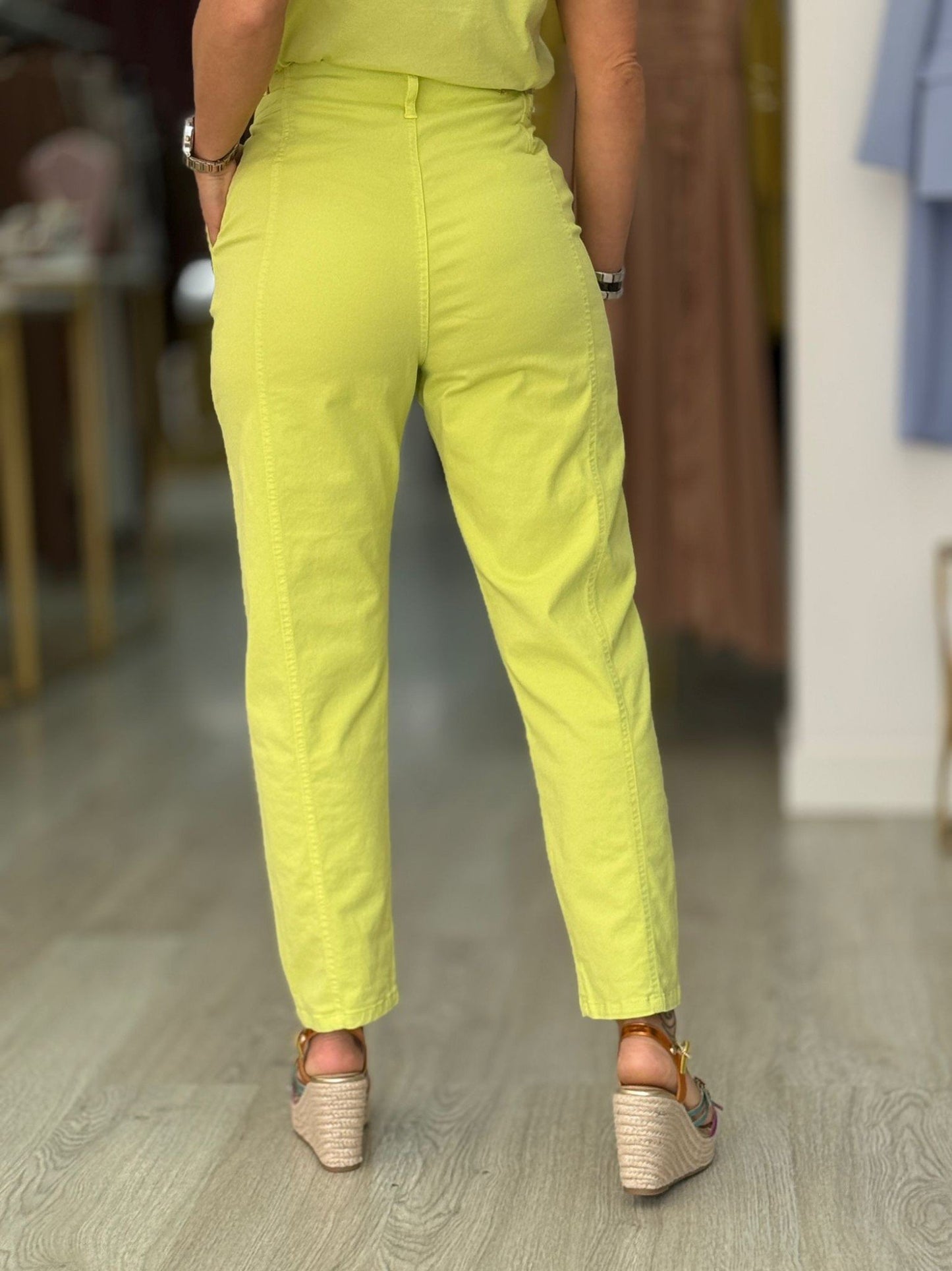 Calças slouchy