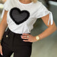 T-shirt coração (+ cores)