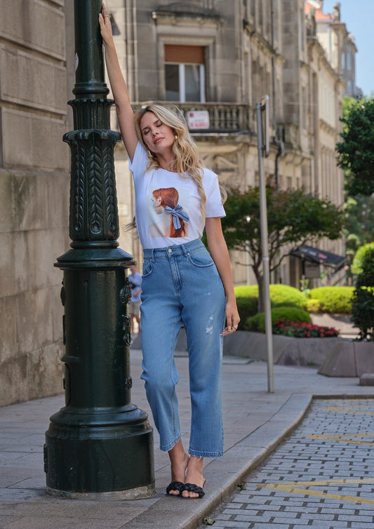 T-shirt laço (+ cores)