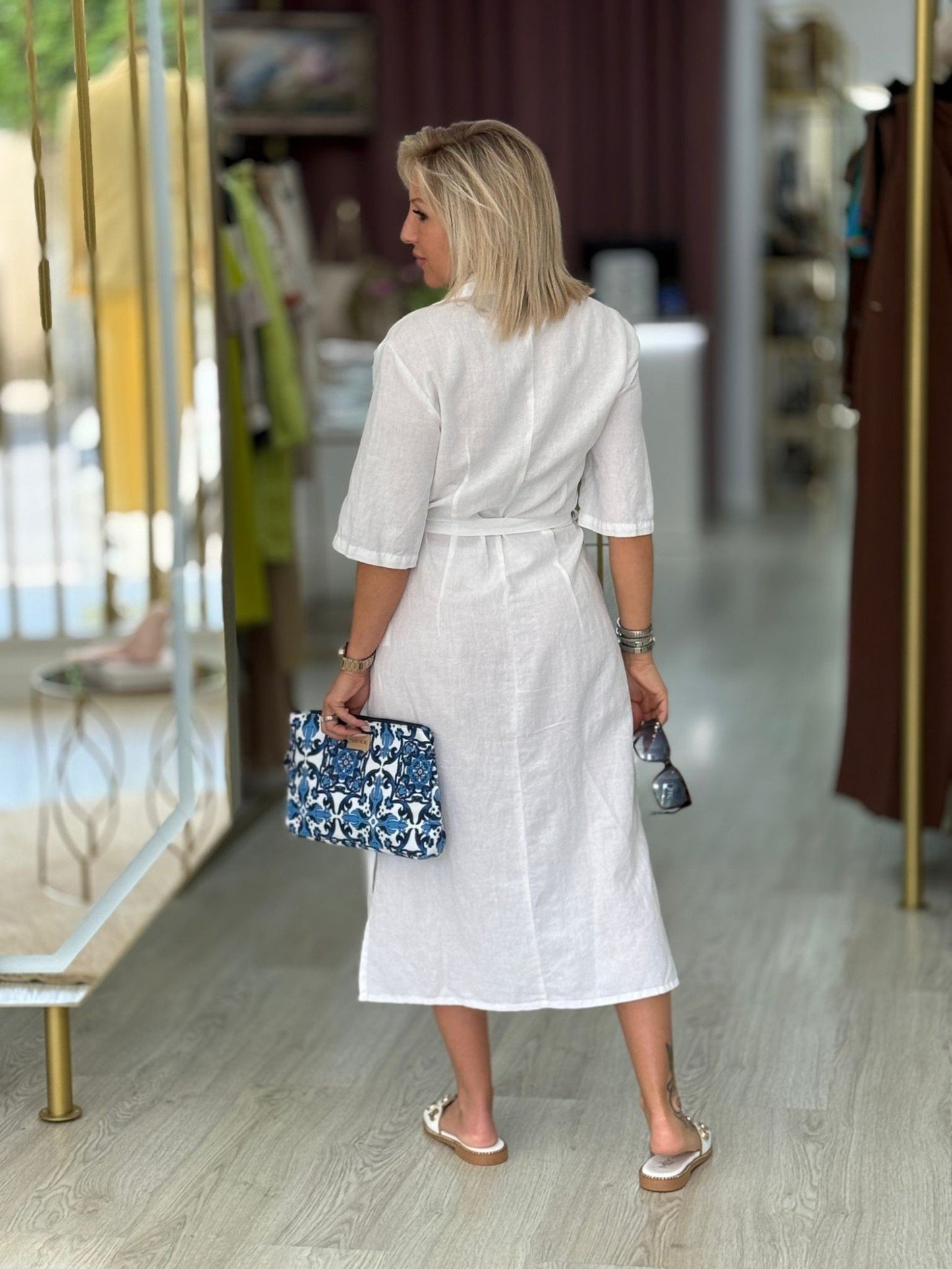 Vestido linho