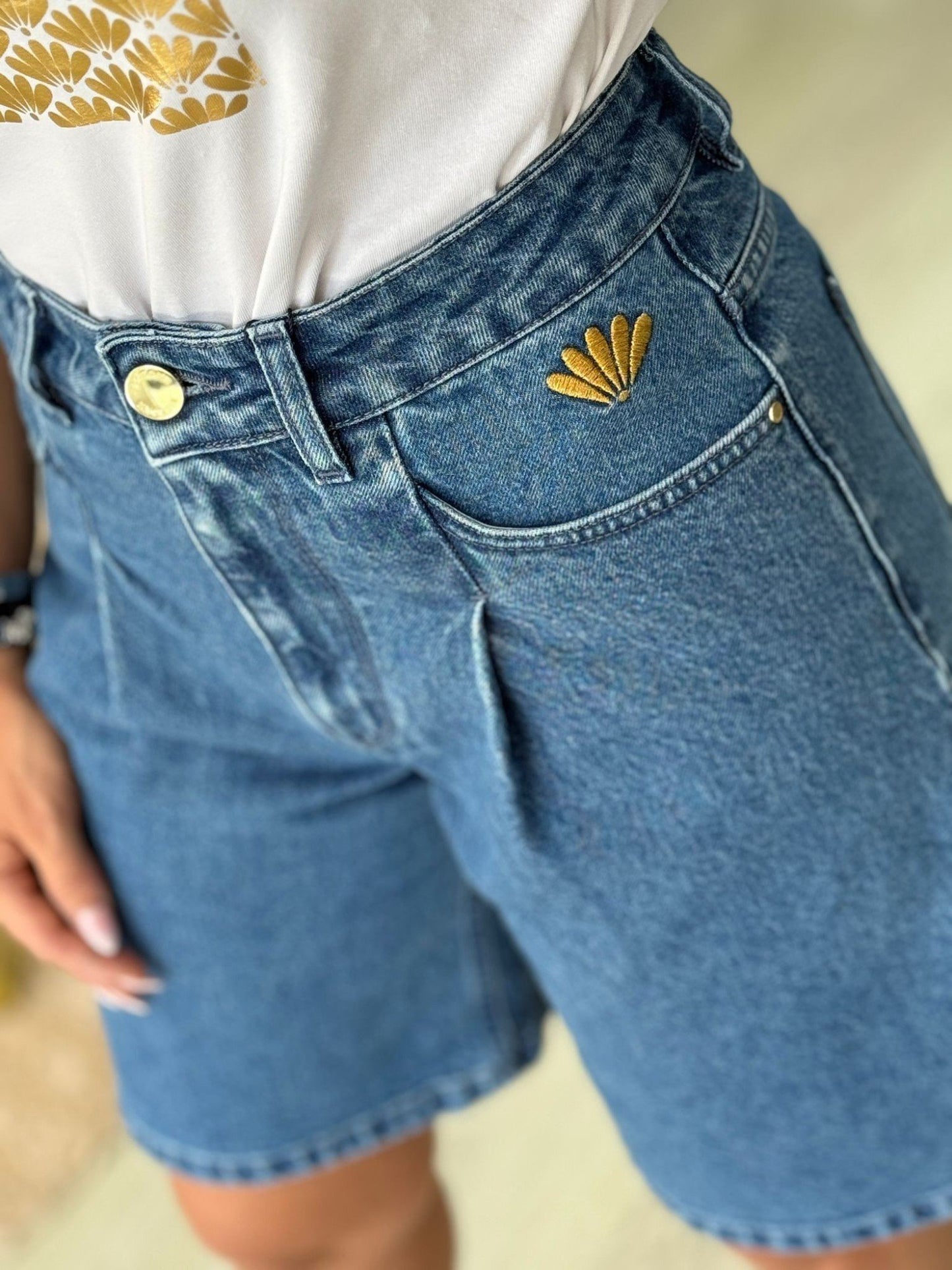 Bermudas de ganga