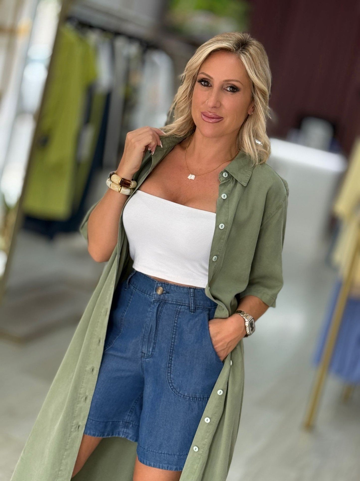Vestido camiseiro
